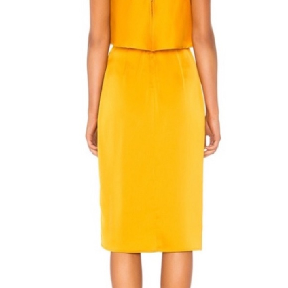 Lovers + Friends violet midi dress, brand new with tags, size xs, marigold color - Picture 2 of 5